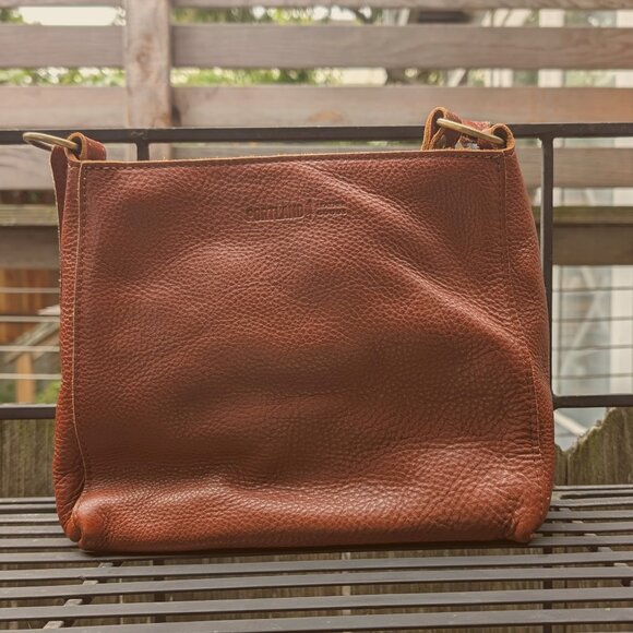 Portland Leather Handbags - Portland Leather Goods Sedona Triangle Bag - Rare! - PLG